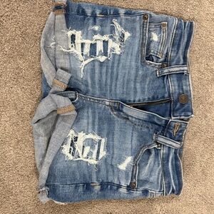 American Eagle Outfitters Blue Denim Shorts